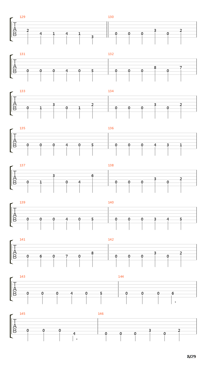 Bridges In The Sky吉他谱