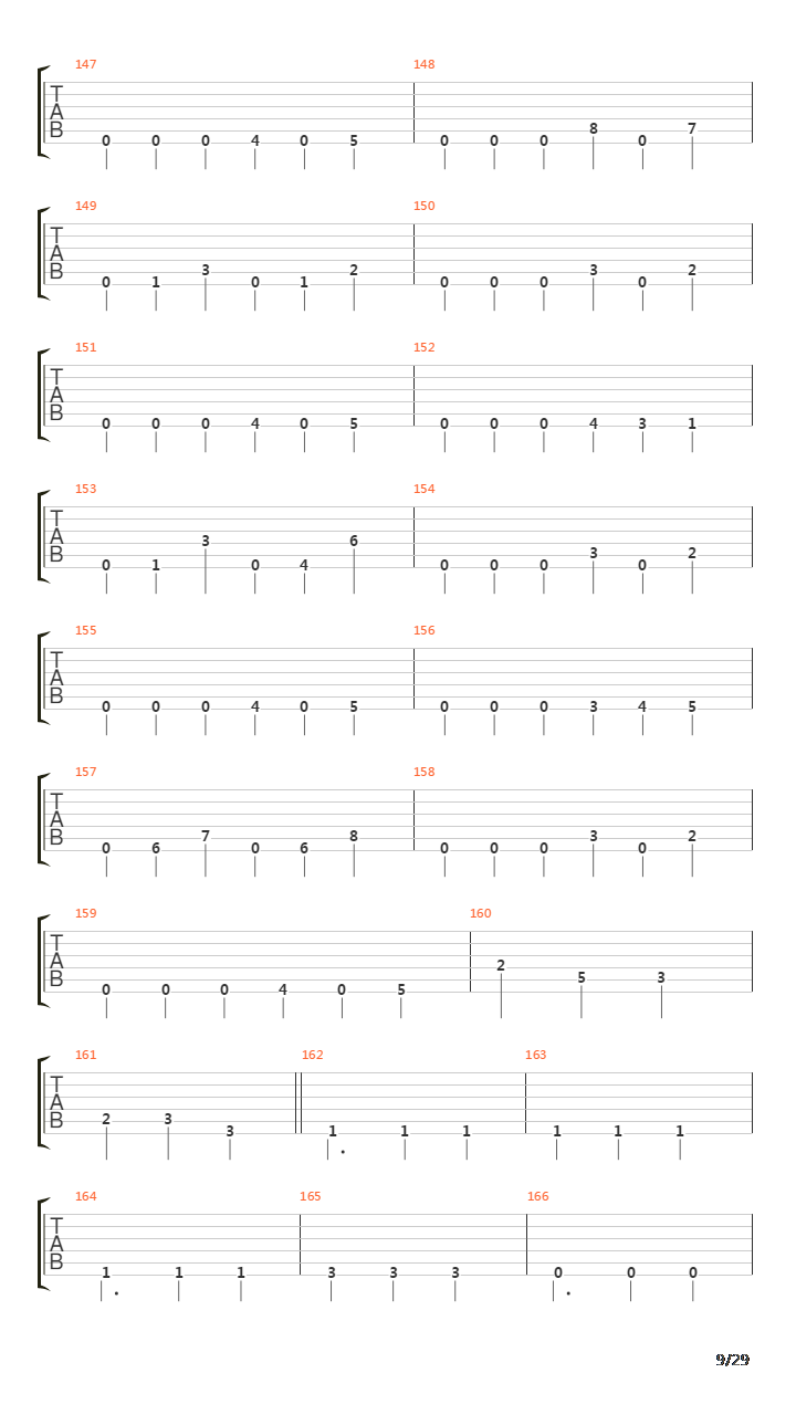 Bridges In The Sky吉他谱