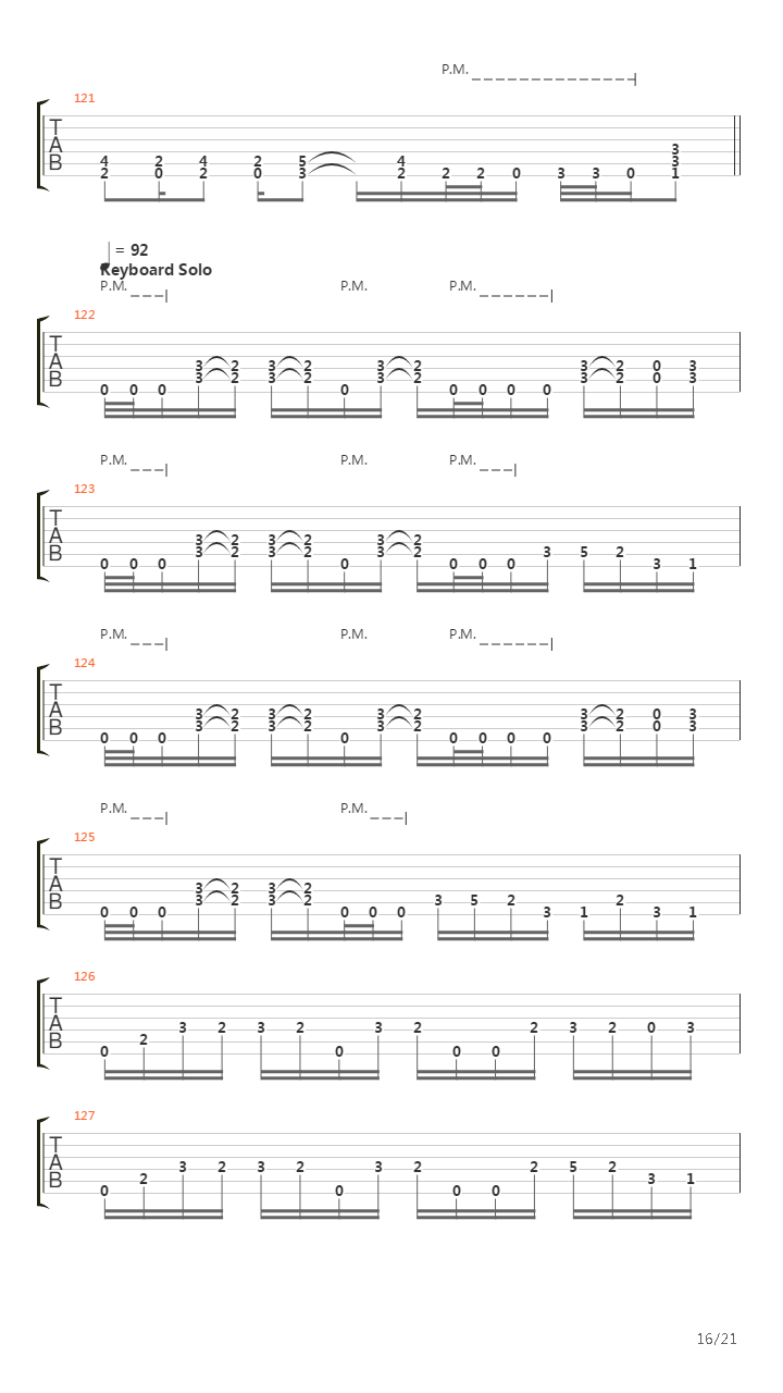 Constant Motion吉他谱