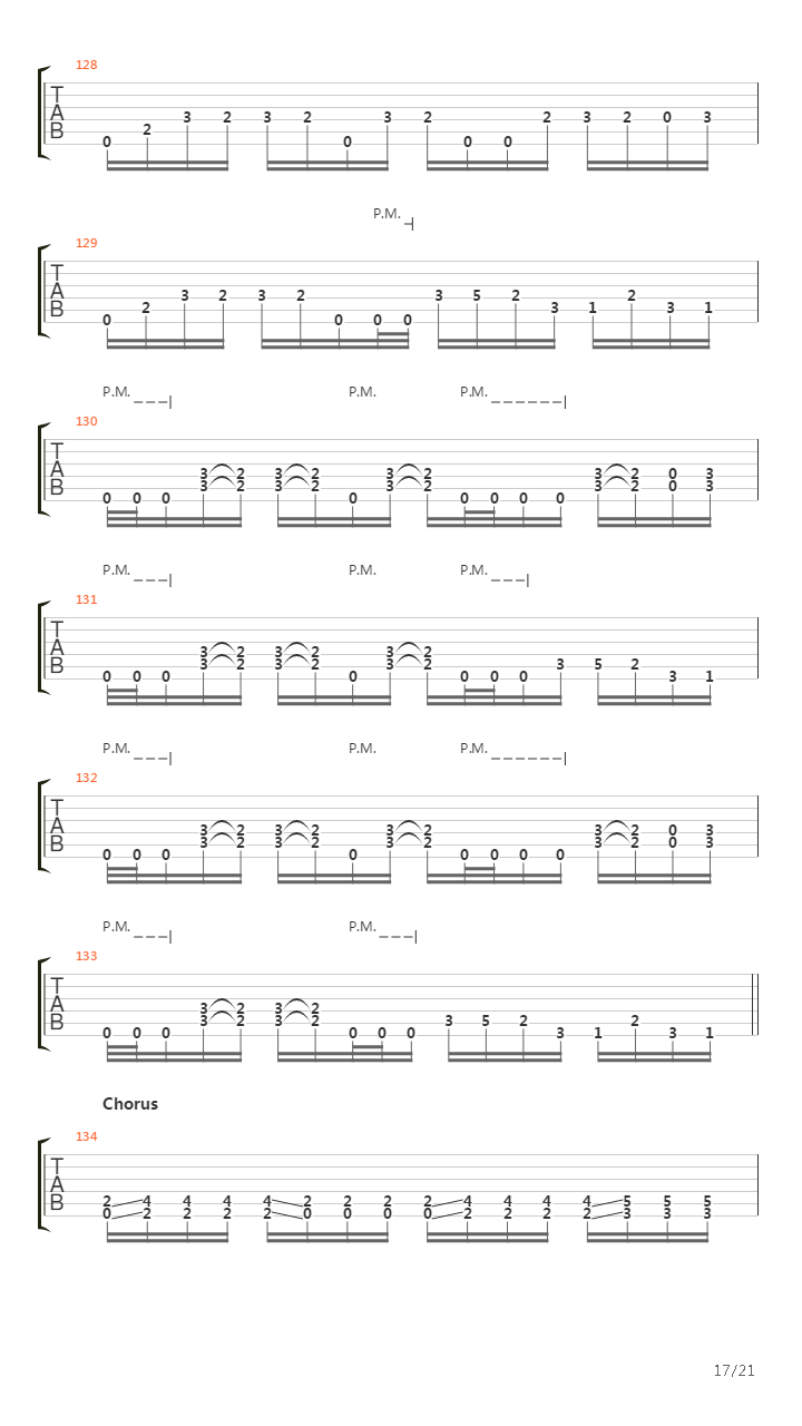 Constant Motion吉他谱