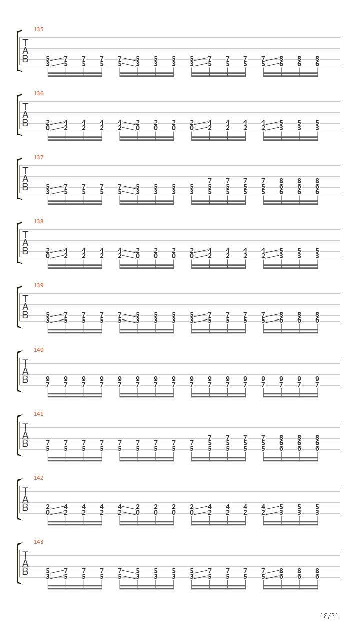 Constant Motion吉他谱