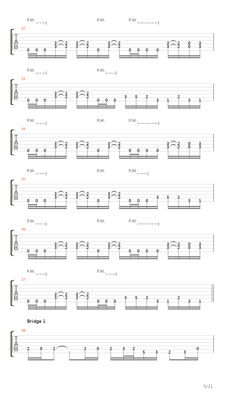 Constant Motion吉他谱