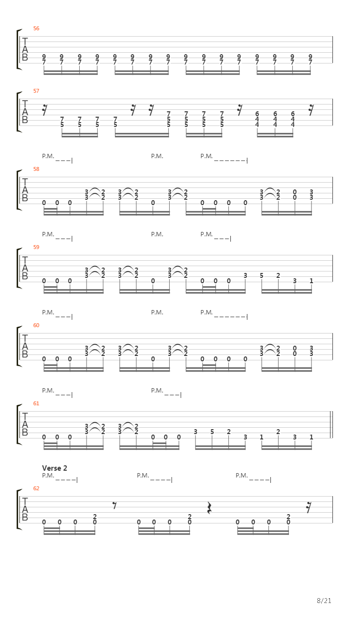 Constant Motion吉他谱