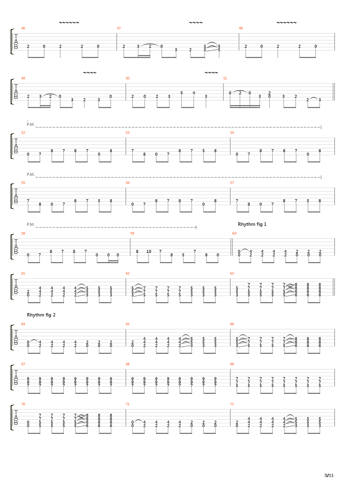 Constant Motion吉他谱