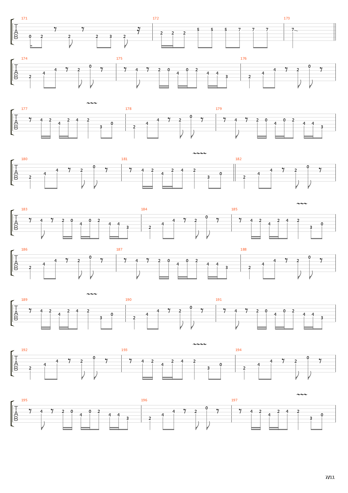 Constant Motion吉他谱