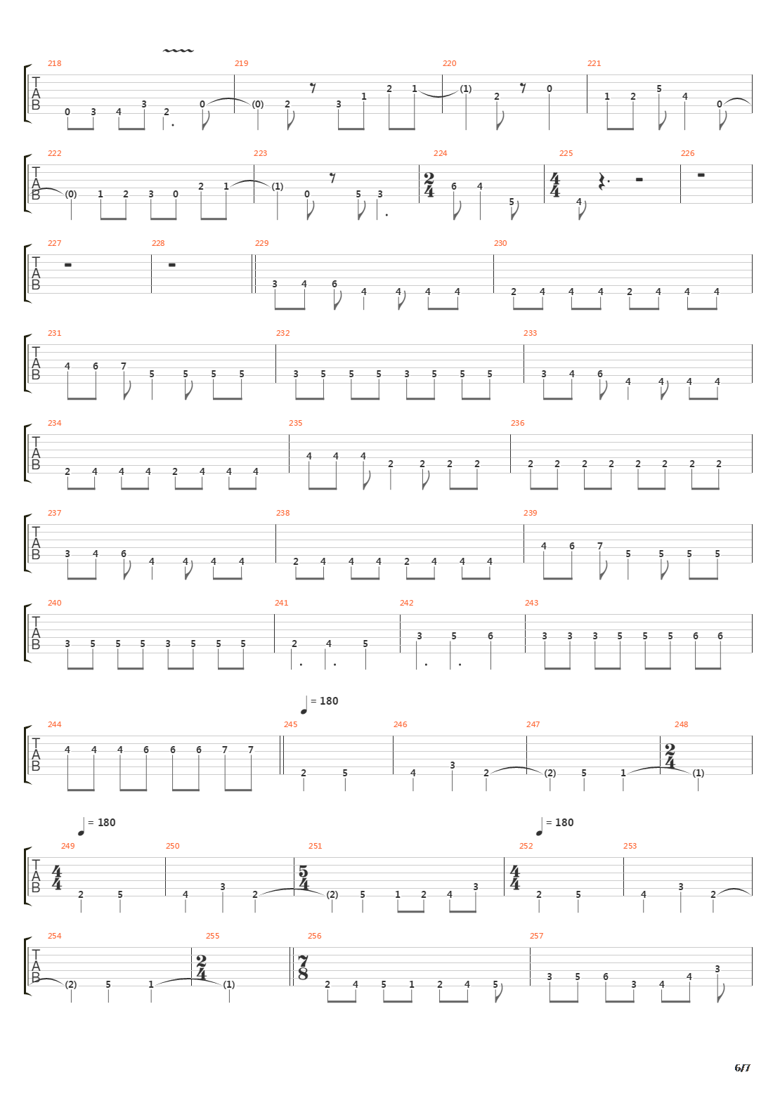 Enigma Machine吉他谱