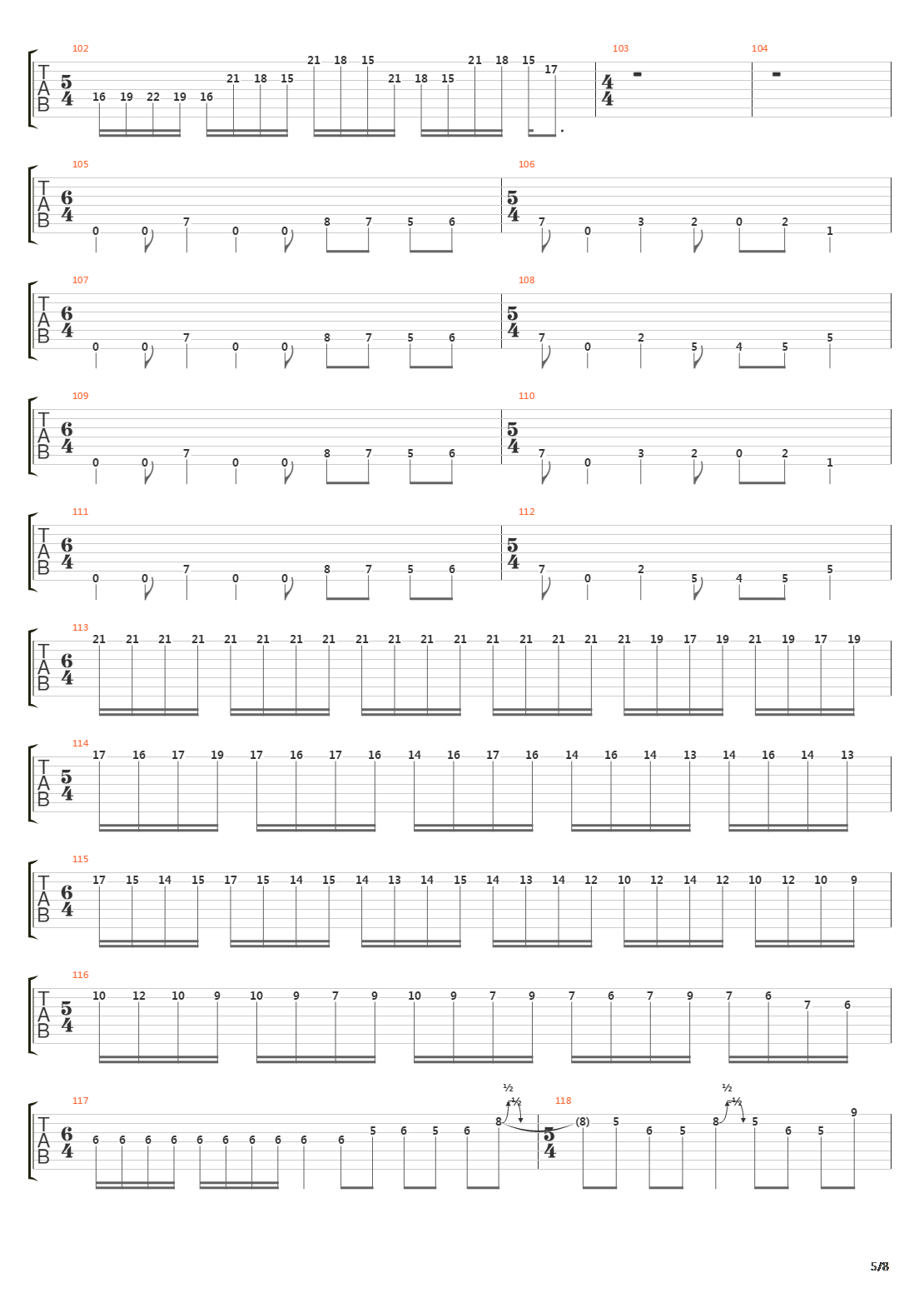 Enigma Machine吉他谱