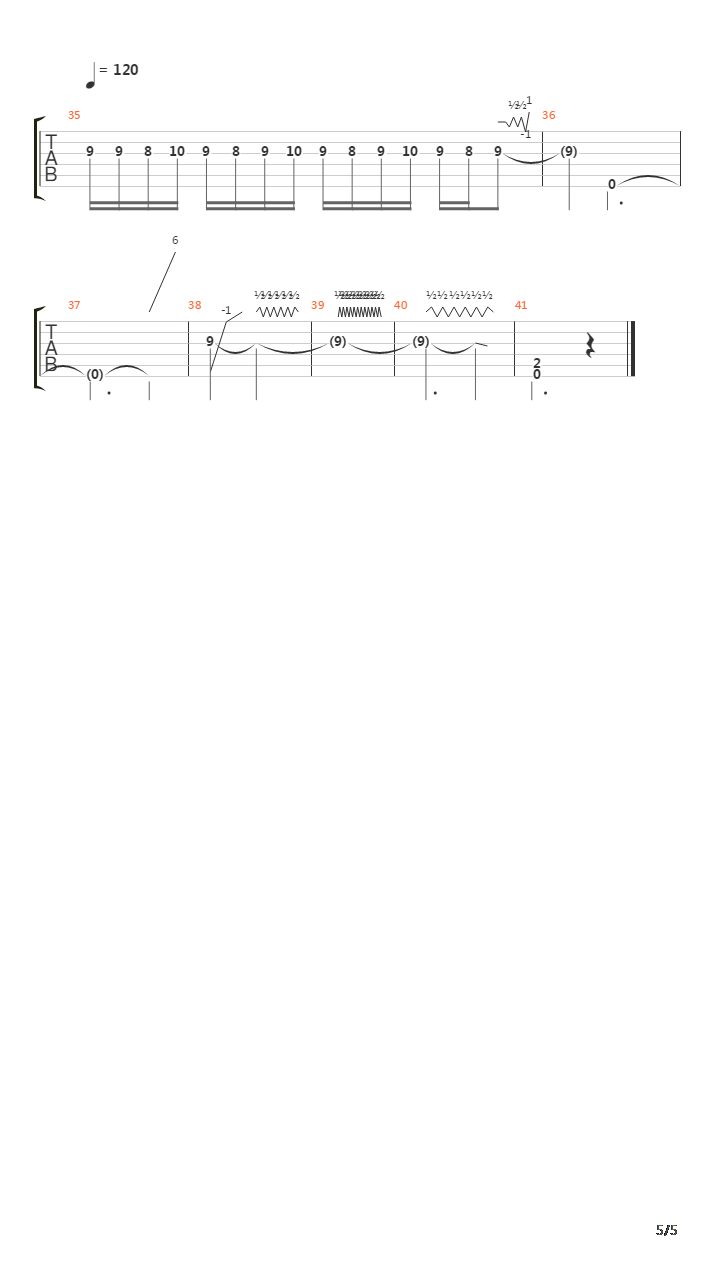 Flight Of The Bumblebee吉他谱