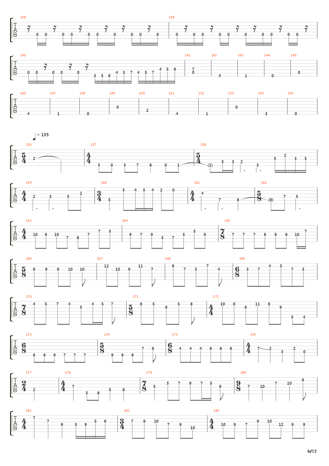 Illumination Theory吉他谱