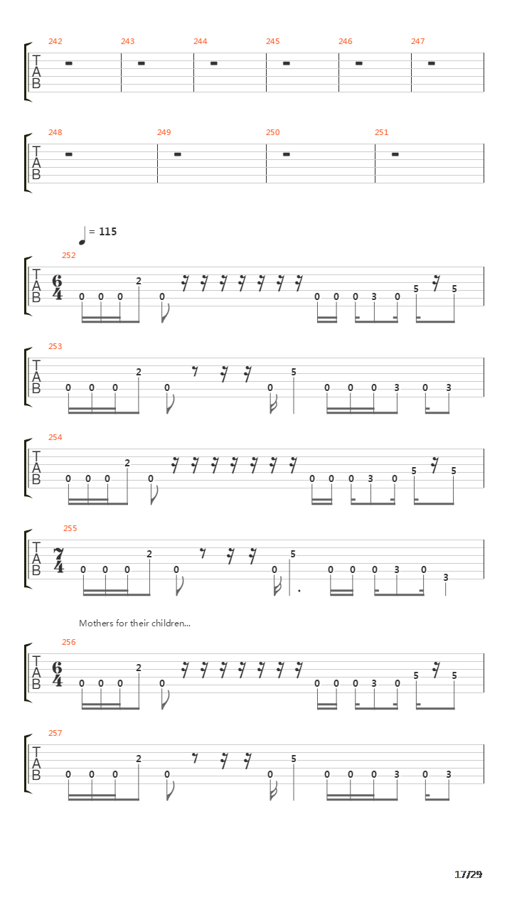 Illumination Theory吉他谱