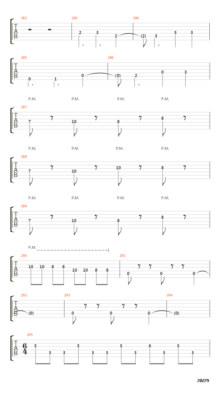 Illumination Theory吉他谱