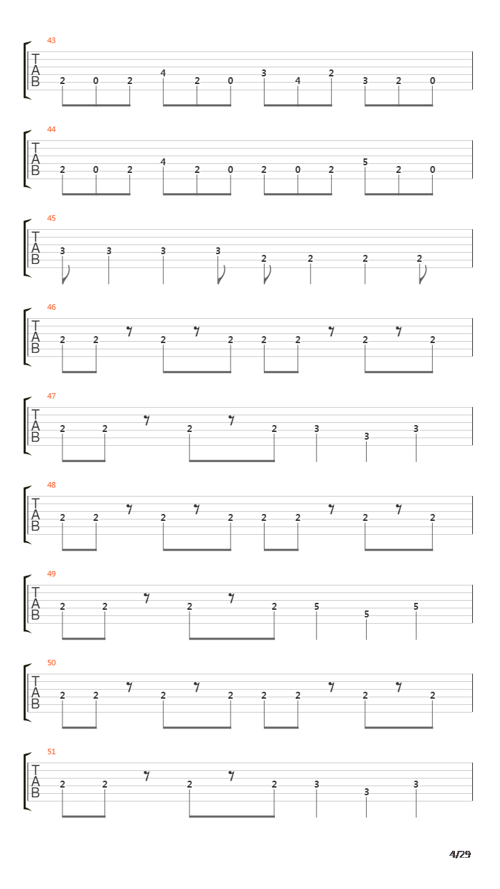 Illumination Theory吉他谱