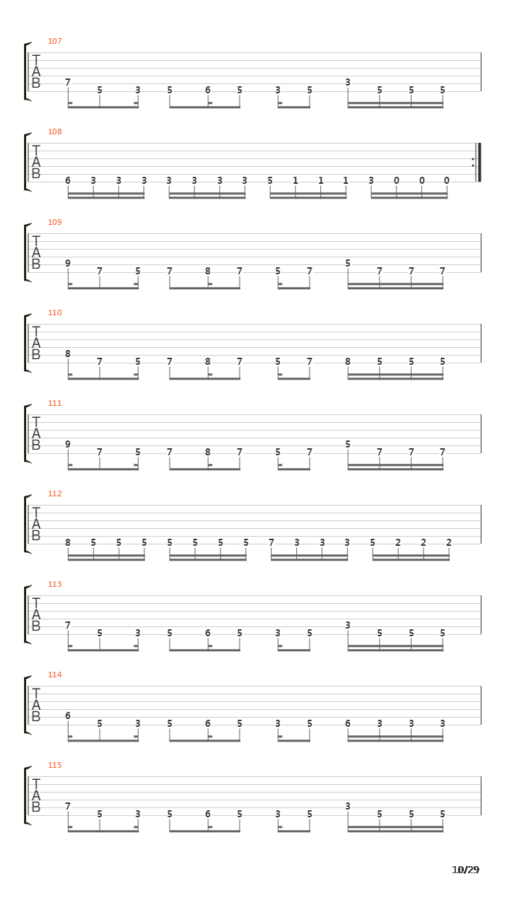 Illumination Theory吉他谱