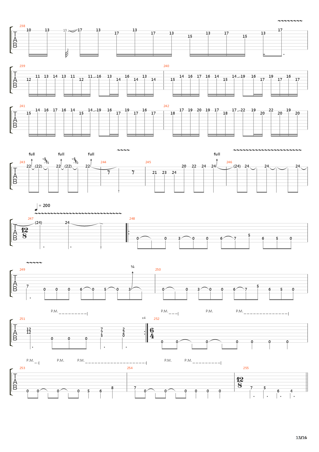 Illumination Theory吉他谱