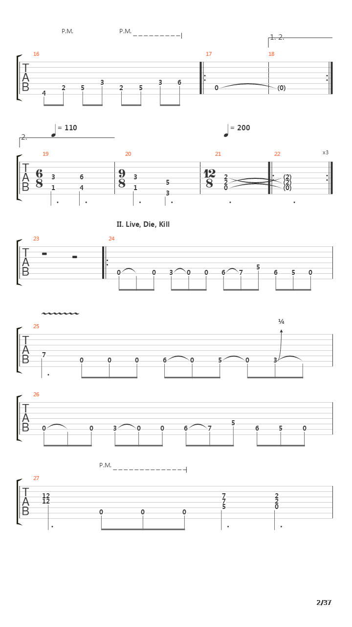 Illumination Theory吉他谱