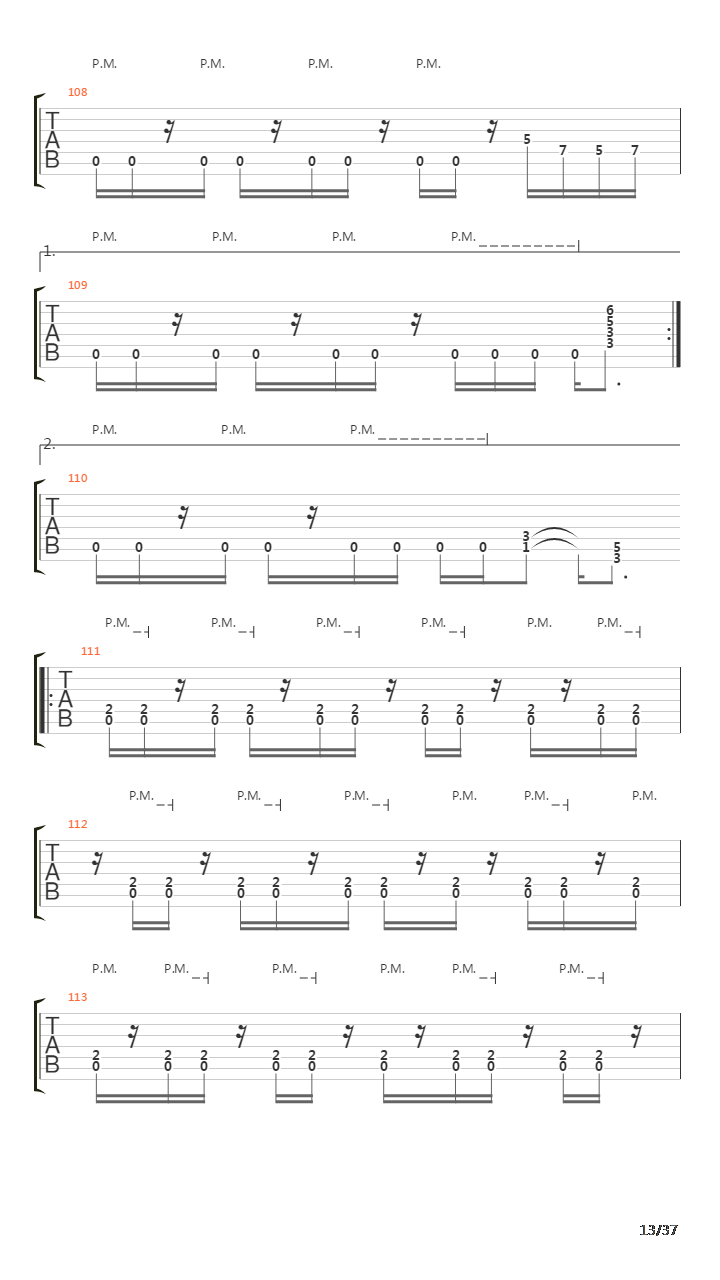 Illumination Theory吉他谱