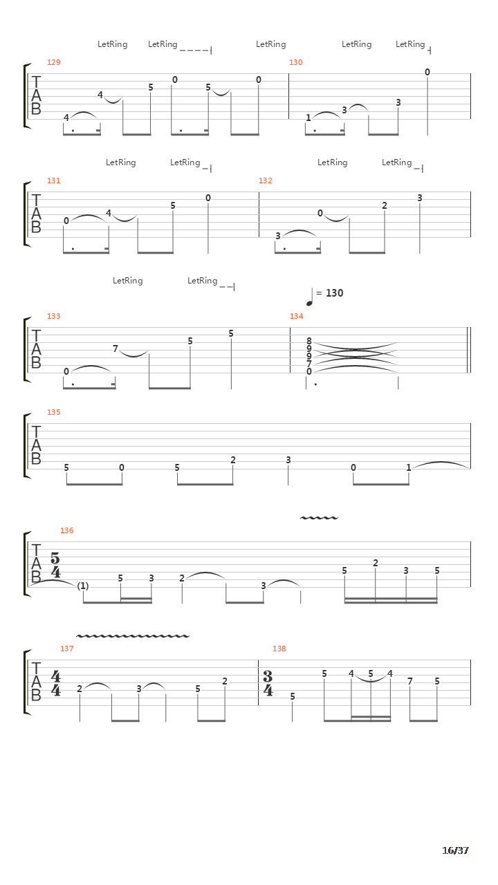 Illumination Theory吉他谱