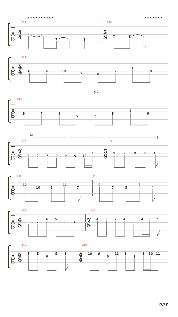 Illumination Theory吉他谱