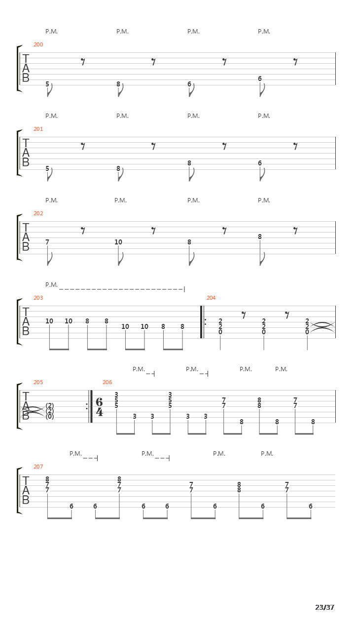 Illumination Theory吉他谱