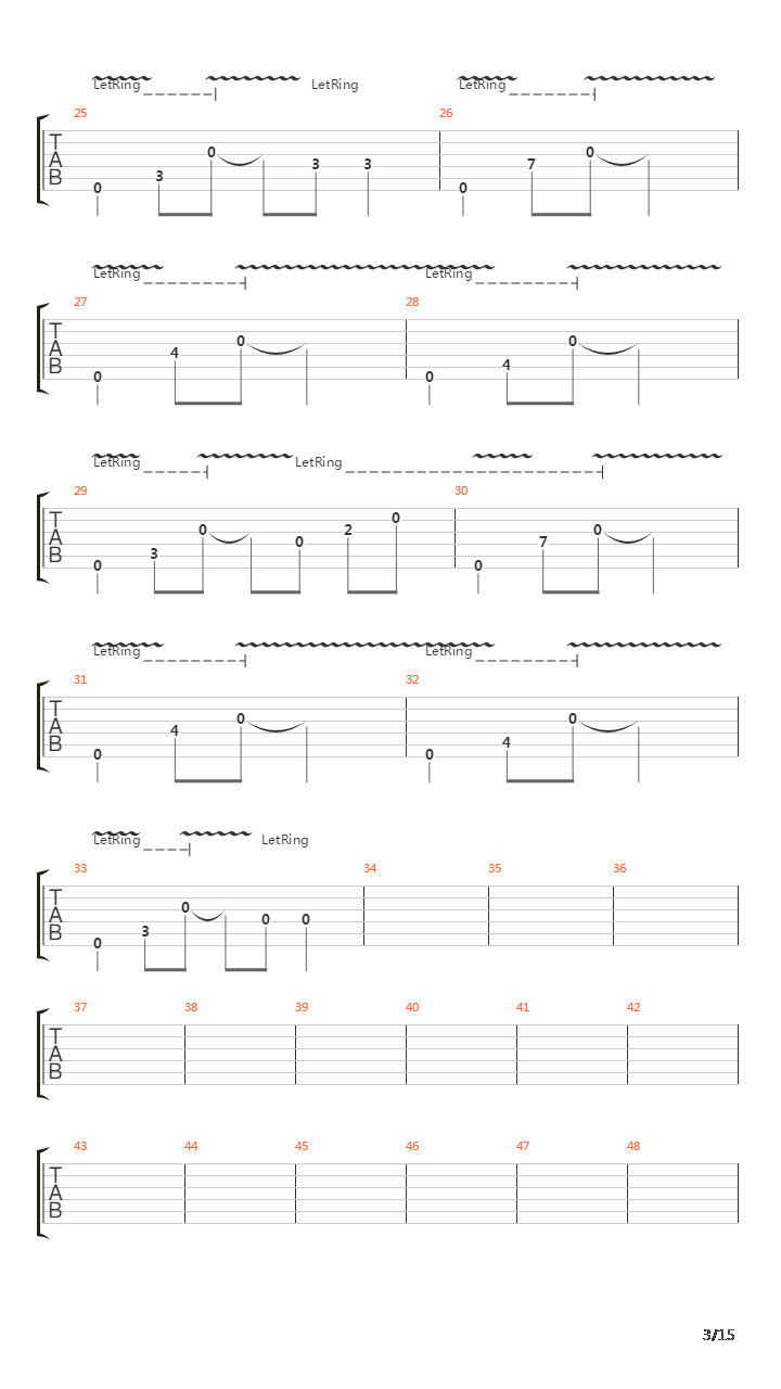 Images And Words吉他谱