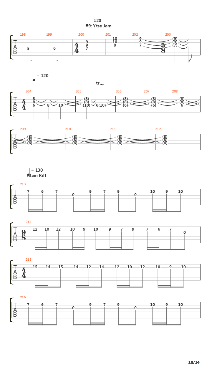 Instrumedley吉他谱