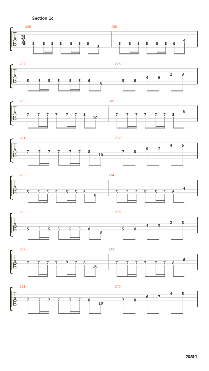 Instrumedley吉他谱