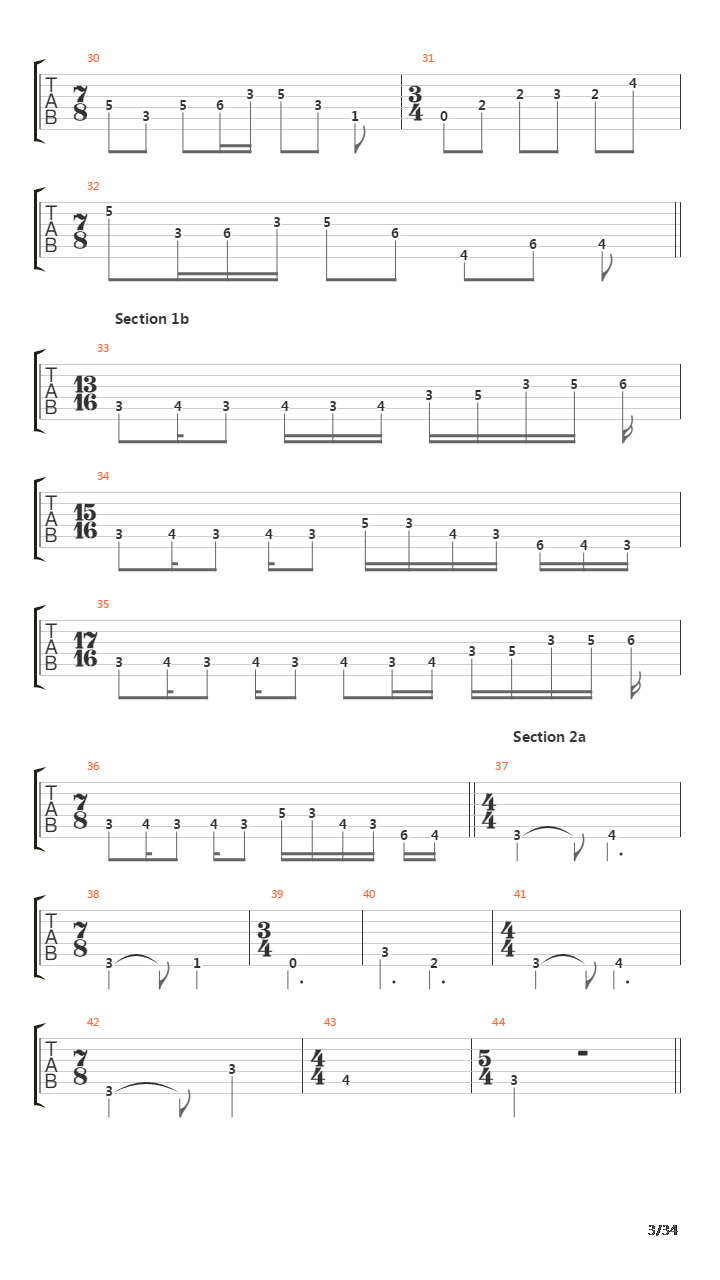 Instrumedley吉他谱