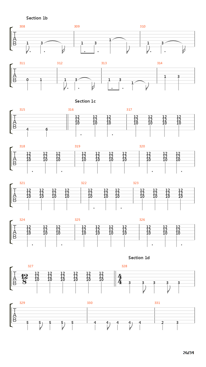 Instrumedley吉他谱