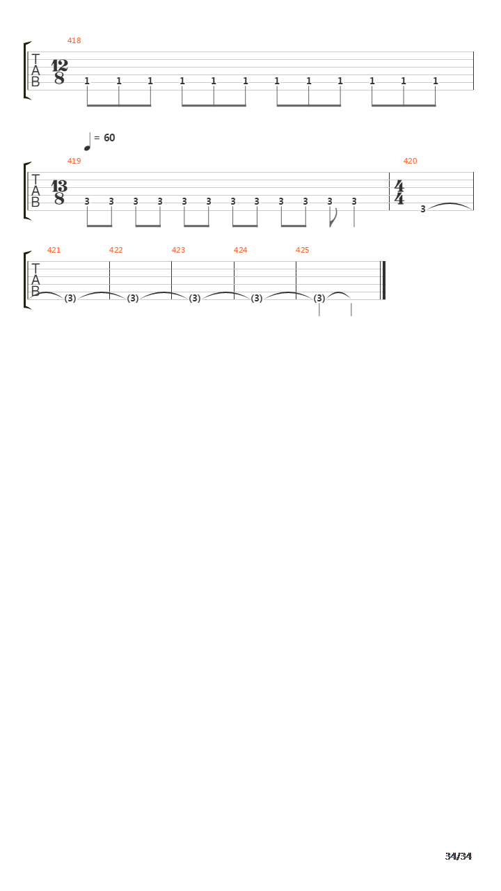 Instrumedley吉他谱