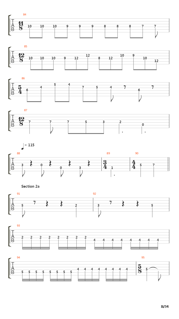 Instrumedley吉他谱