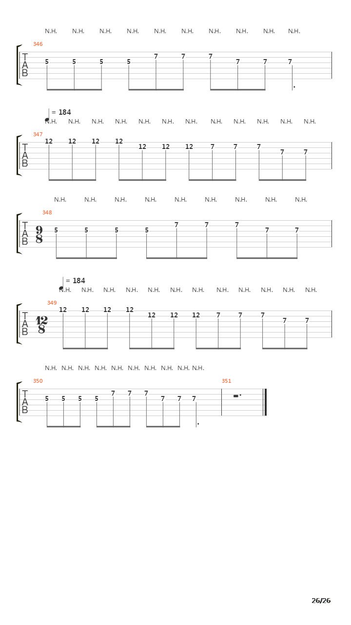 Learning To吉他谱