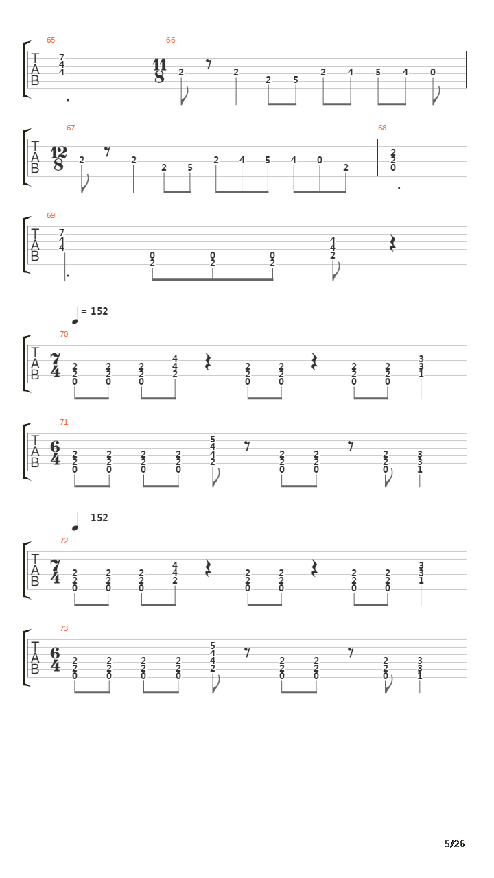 Learning To吉他谱