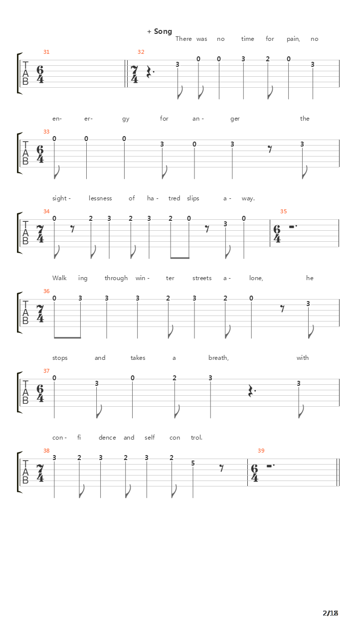 Learning To吉他谱