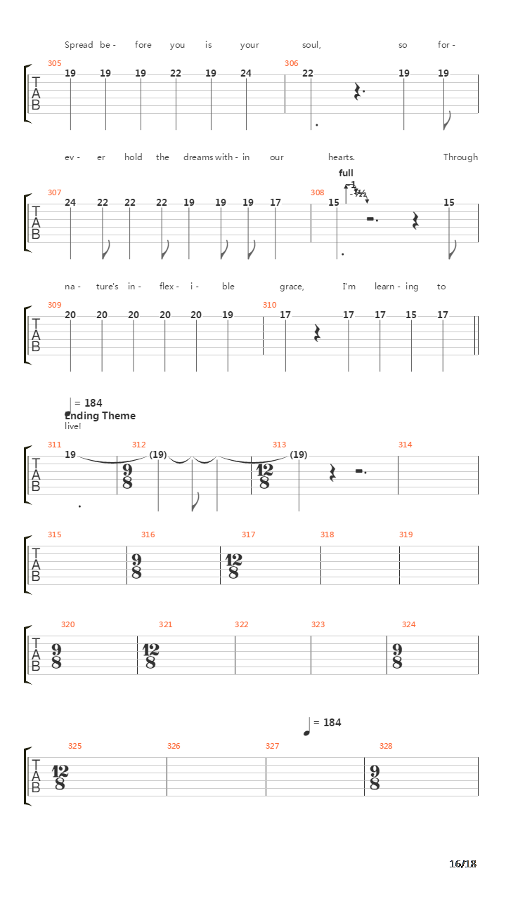 Learning To吉他谱