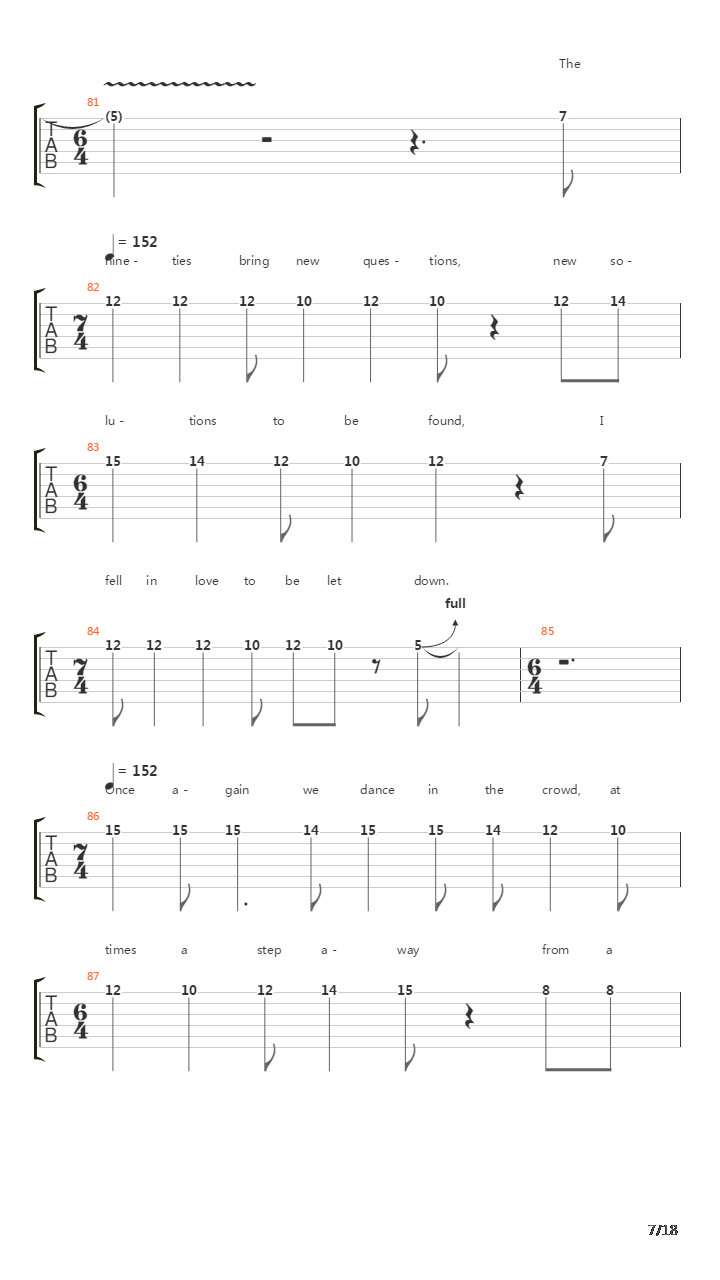 Learning To吉他谱