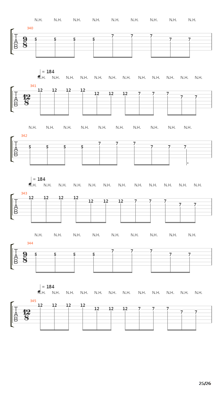 Learning To吉他谱