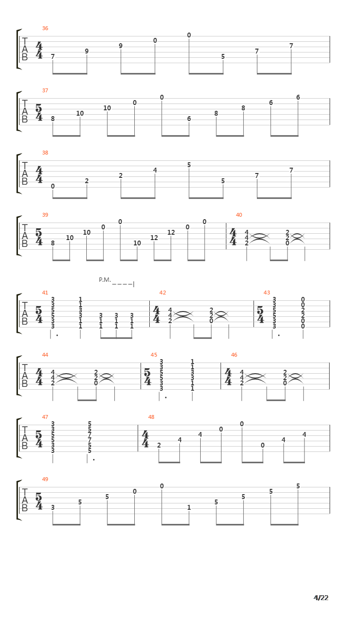 Light Fuse And Get Away吉他谱