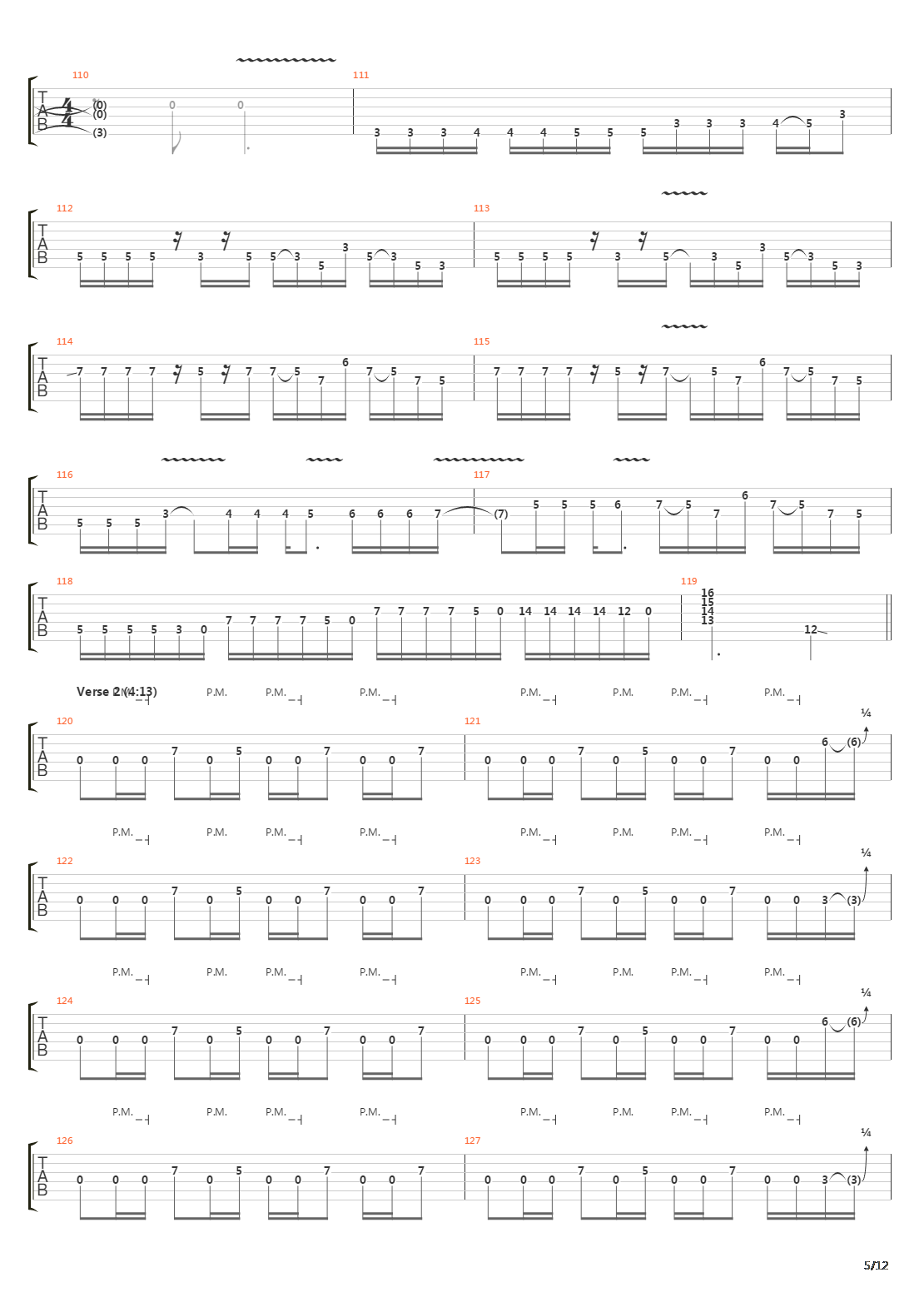 Lines In The Sand吉他谱