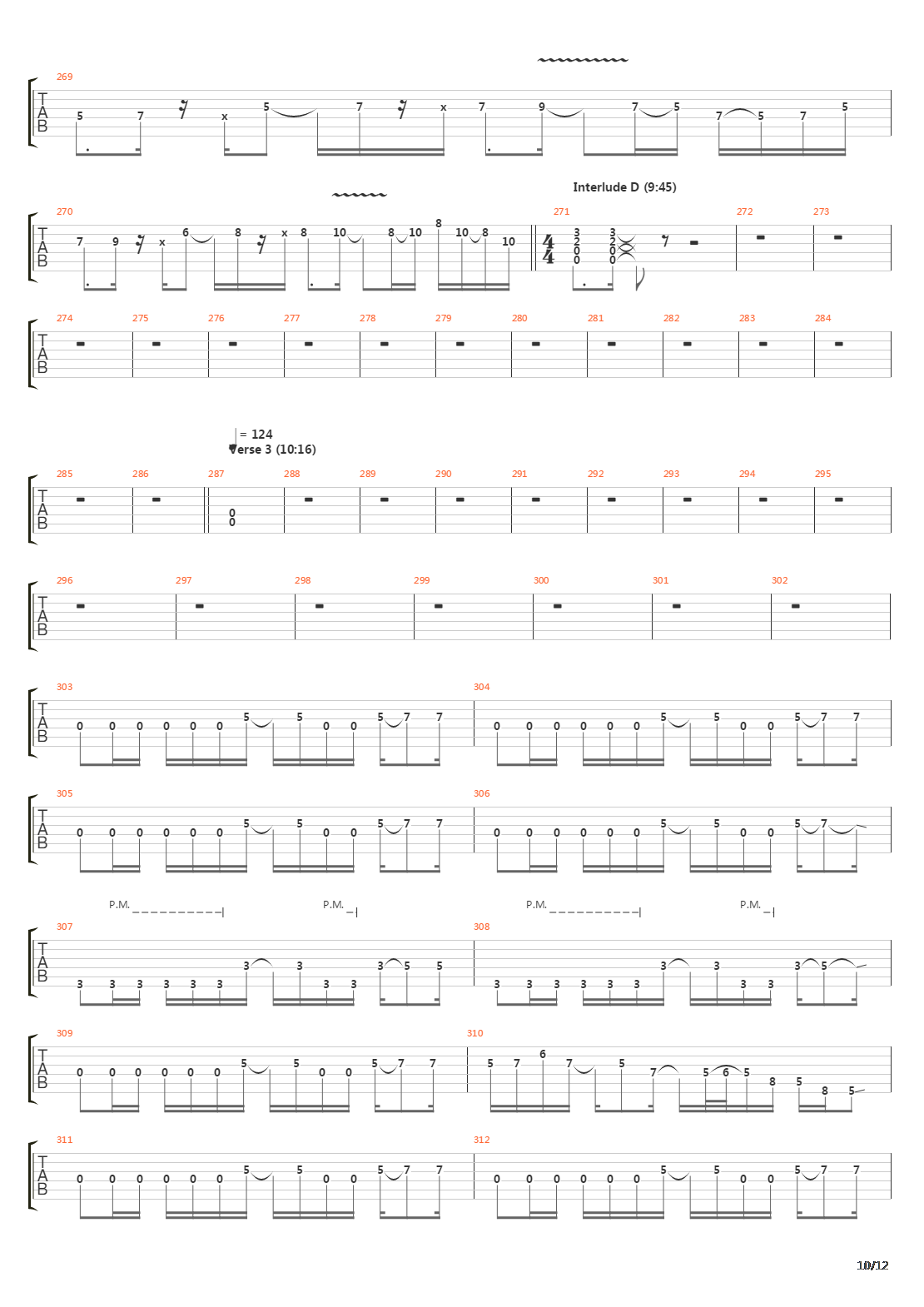 Lines In The Sand吉他谱