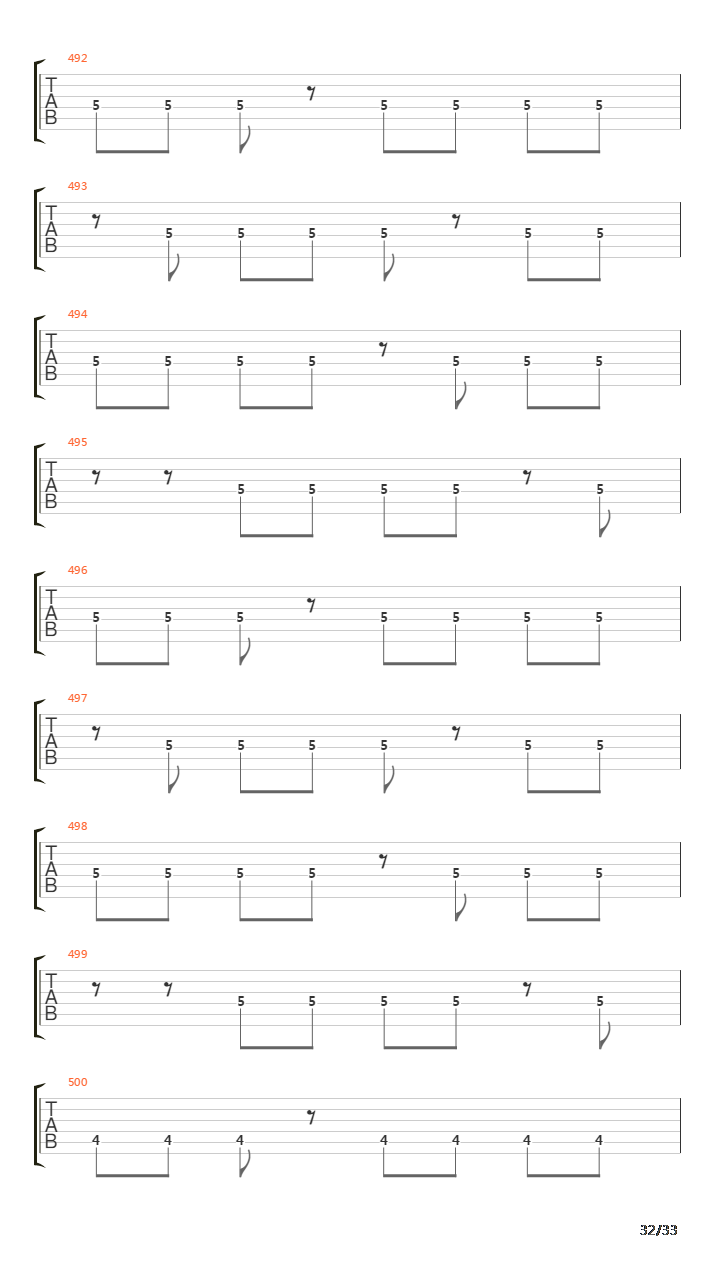 Lost Not Forgotten吉他谱