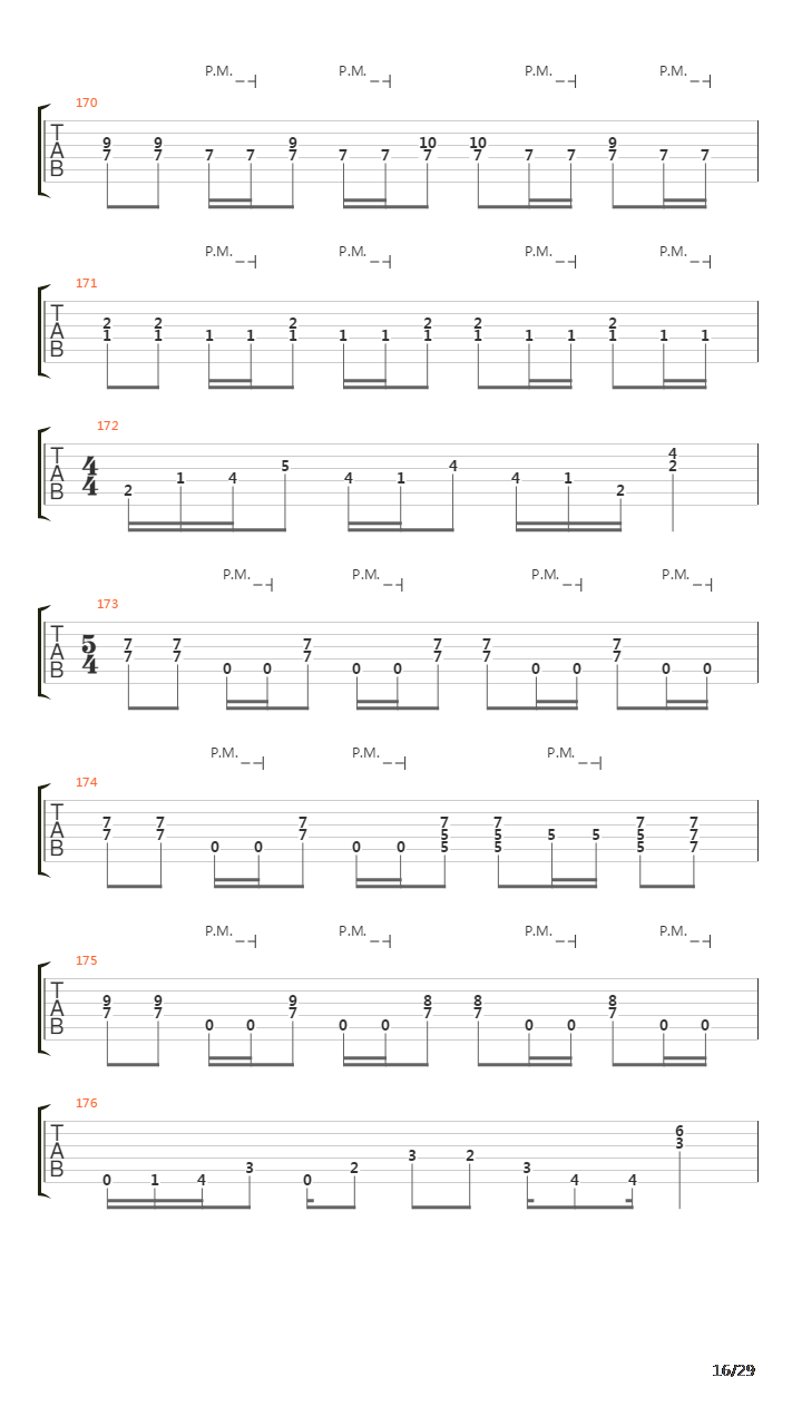 Lost Not Forgotten吉他谱