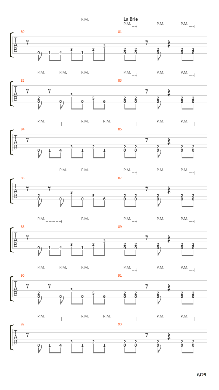 Lost Not Forgotten吉他谱