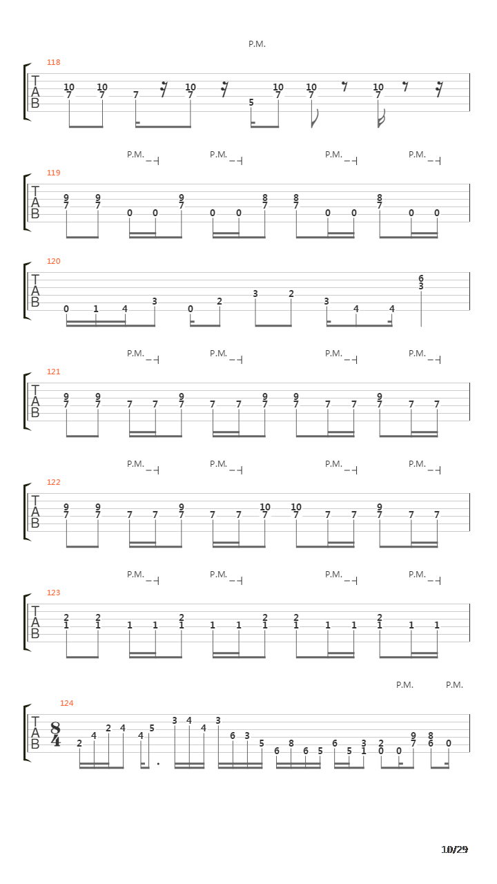 Lost Not Forgotten吉他谱