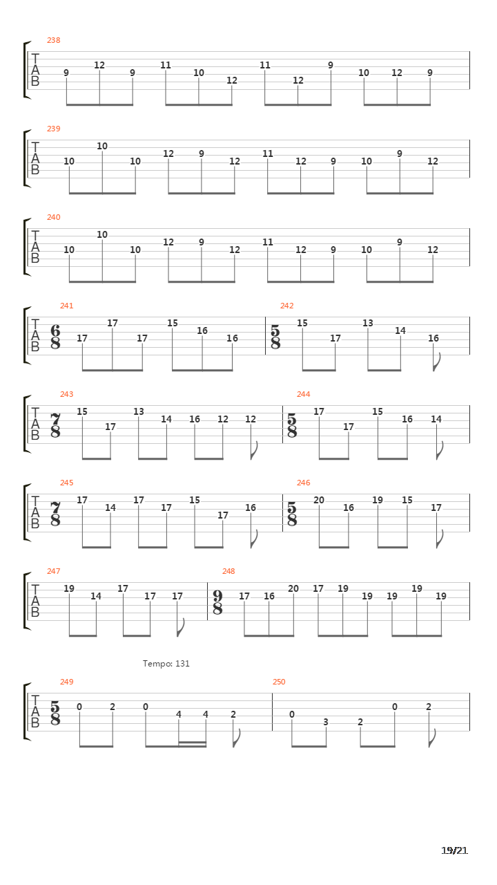 Metropolis Part 1吉他谱