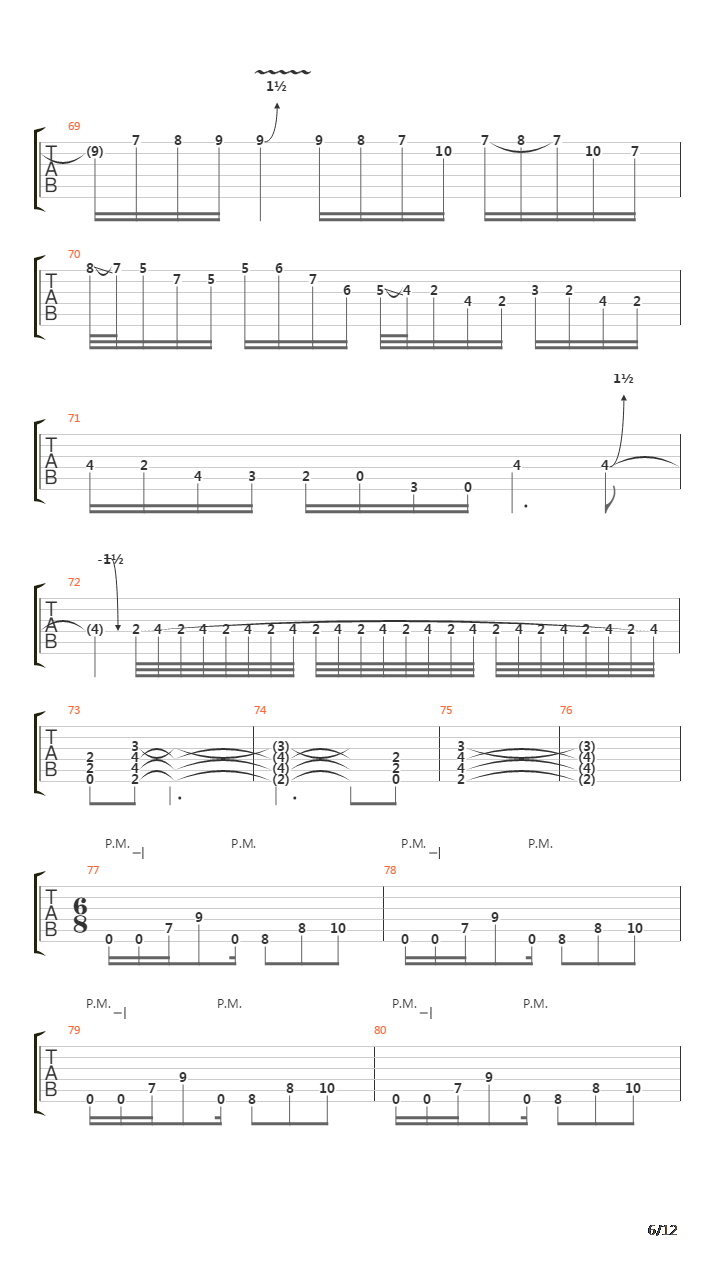 Metropolis Part 1吉他谱