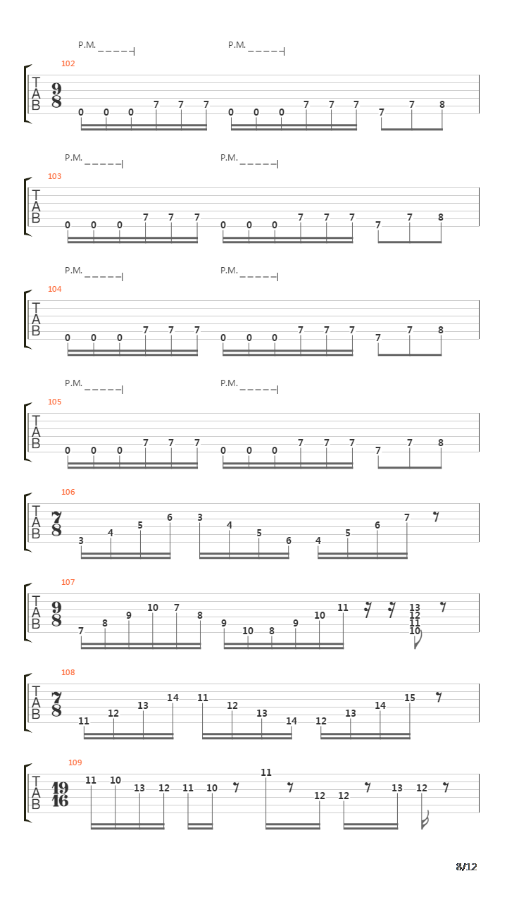 Metropolis Part 1吉他谱