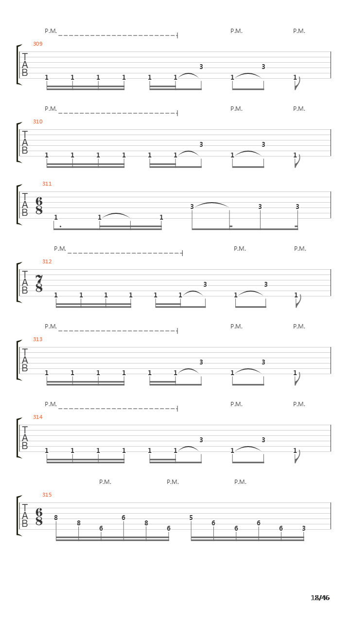 Octavarium吉他谱