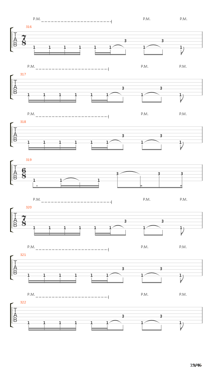 Octavarium吉他谱