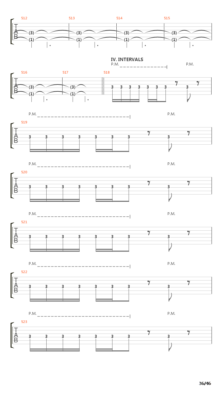 Octavarium吉他谱