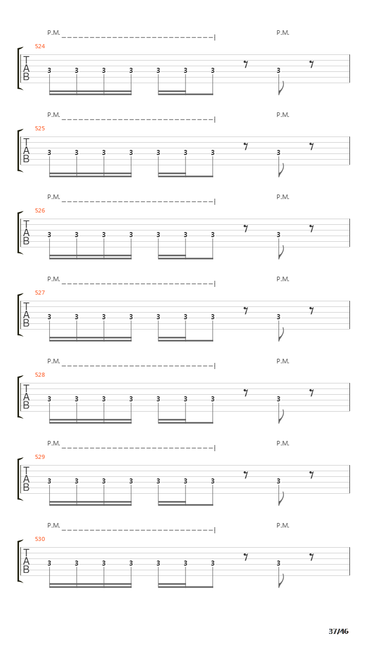 Octavarium吉他谱